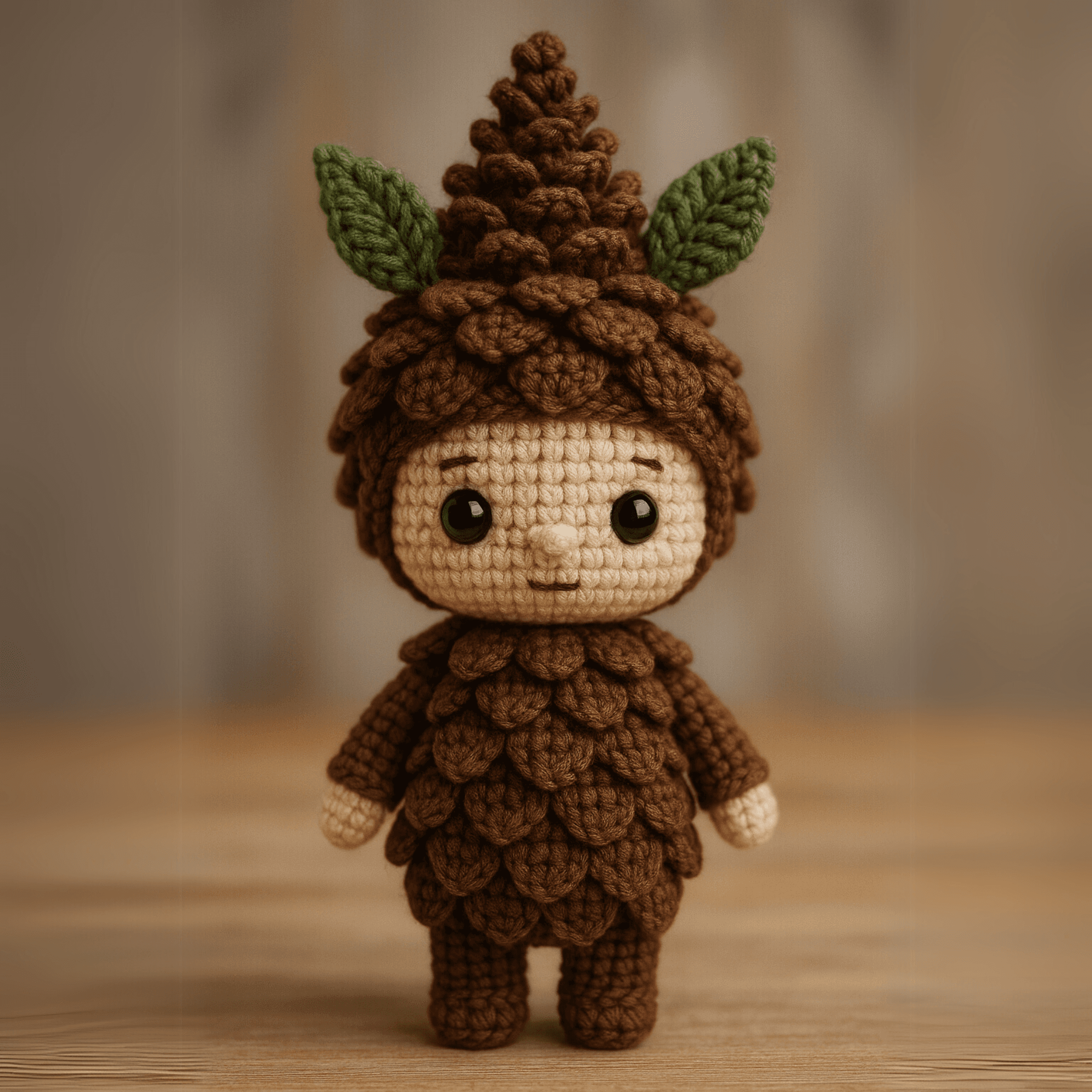 Pinecone Doll